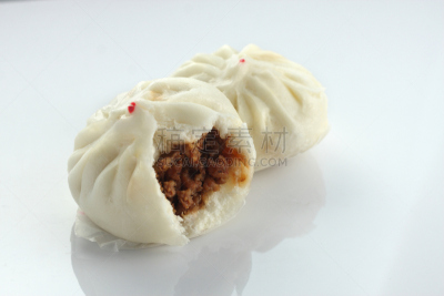 小圆面包,猪肉,叉烧,中式小笼包,点心,饺子,水平画幅,无人,填塞料,膳食