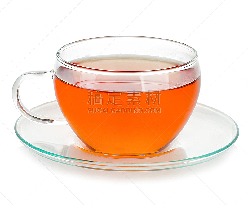 茶杯,白色,分离着色,饮料,茶,热,清新,一个物体,背景分离,杯