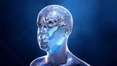 脑部,成年的,神经系统,人的头部,男商人,人,男人