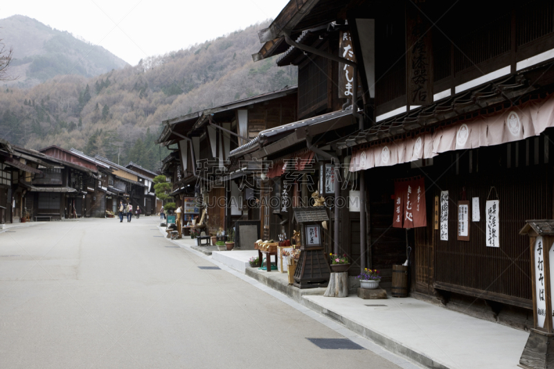 中山路,城镇景观,水平画幅,无人,亚洲,路,日本,摄影