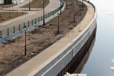 圣彼得堡,都市风景,滨水,芬兰海湾,长椅,防洪堤,环境,公园,紫菜,公园长椅