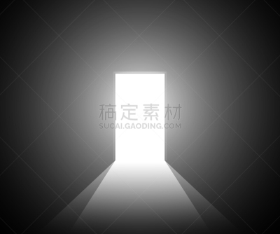 门,绘画插图,开着的,矢量,黑色背景,灯开关,美国公开赛,商务,暗色,泰国