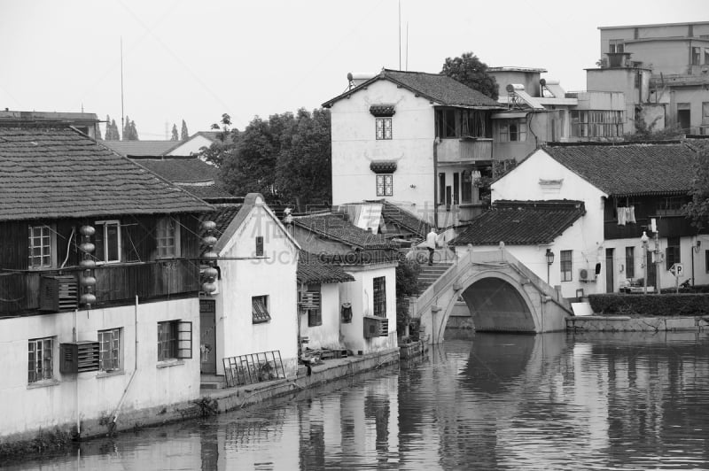 朱家角,城镇,上海,公园,著名景点,古典式,餐馆,河流,户外,建筑