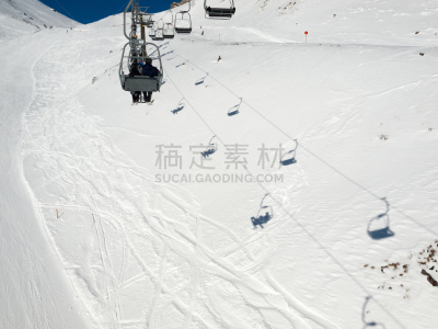 阿尔卑斯山脉,居住区,滑雪运动,弗拉绍,山笛,溜索,萨尔茨堡,特伦蒂诺,电缆,天空