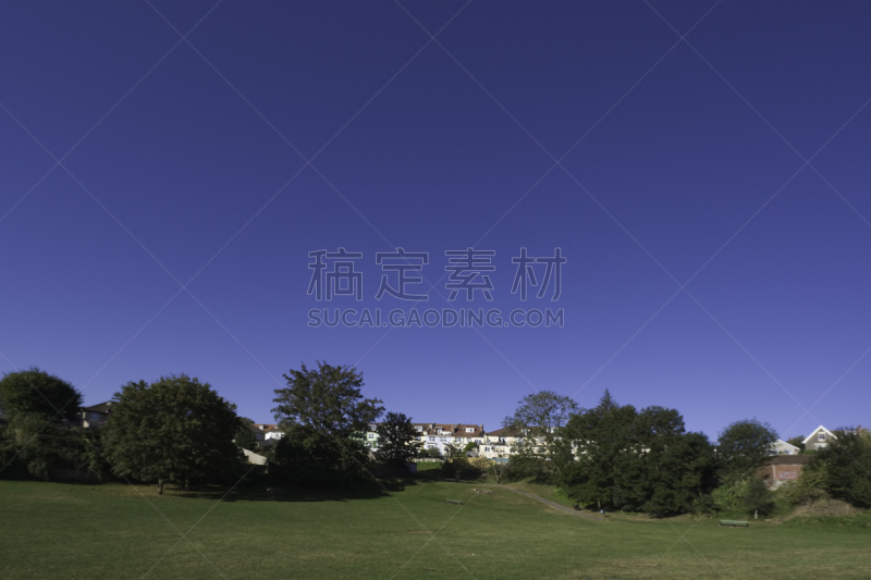 人造空间,布里斯托城,布里斯托尔,布里斯托大学,留白,水平画幅,郊区,无人,蓝色,夏天