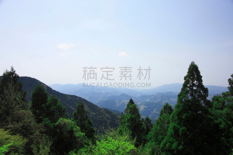 高野山,风景,自然,水平画幅,绿色,地形,无人,日本,户外,材料