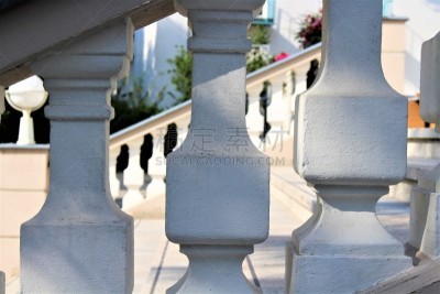 楼梯,建筑,平衡折角灯,外立面,图像,运动模糊,端柱,单层台阶,楼梯栏杆,台阶