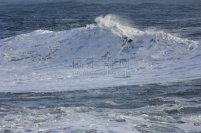 波浪,西太平洋,圣克鲁斯,混沌,水,水平画幅,无人,暴力,自然神力,运动模糊