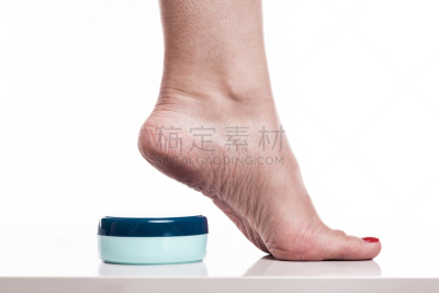 奶油,干的,足,皮肤,脚掌,人类脚趾,防晒霜,皮肤病学,水平画幅,白人