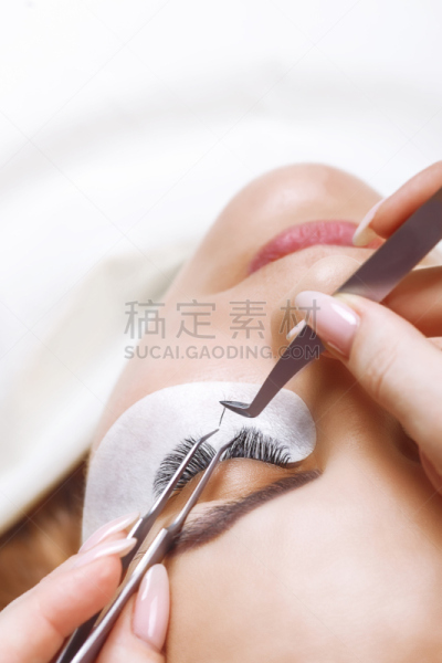 人的眼睛,睫毛,家居开发,女人,长的,特写,医疗流程,焦点,垂直画幅,美