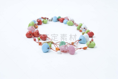 红色,美,项链,白色,多链项链,水平画幅,绿色,蓝色,腥黑穗病,石材
