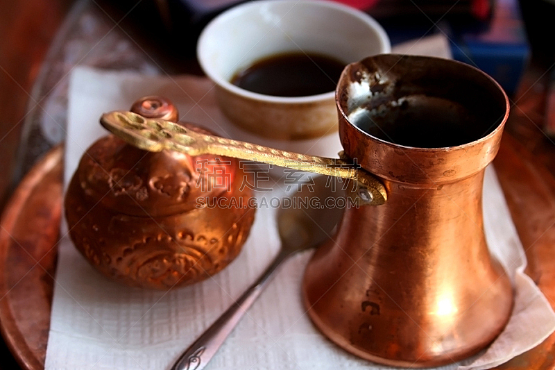土耳其清咖啡,饮料,传统,热,土耳其,一个物体,咖啡杯,杯,食品,复古风格