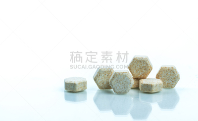 留白,褐色,喉咙,喉咙痛,六边形,绿色,健康保健,药丸,大特写,咳嗽
