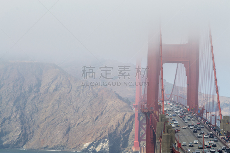 国际著名景点,金门大桥,旧金山,自由,交通,长的,环境,技术,加利福尼亚,步行道路