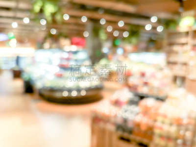 背景,运动模糊,超级市场,商店,背景虚化,商务,视点,食品,一个人,迅速