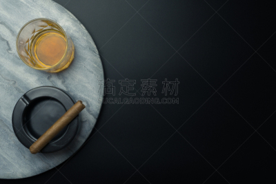 雪茄,玻璃杯,波旁威士忌,古巴人,透过窗户往外看,黑色,癌症,夜生活,危险,风险