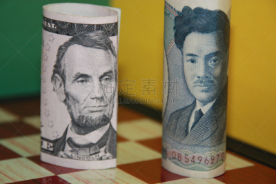 汇率,日本央行,美国联邦储备,日元符号,中央银行,水平画幅,无人,日本,金融和经济,外币兑换