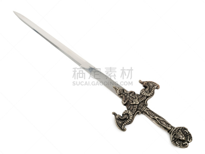 开信刀,钢铁,水平画幅,无人,尖利,在边上,金属,复杂,哥特式风格,开瓶器