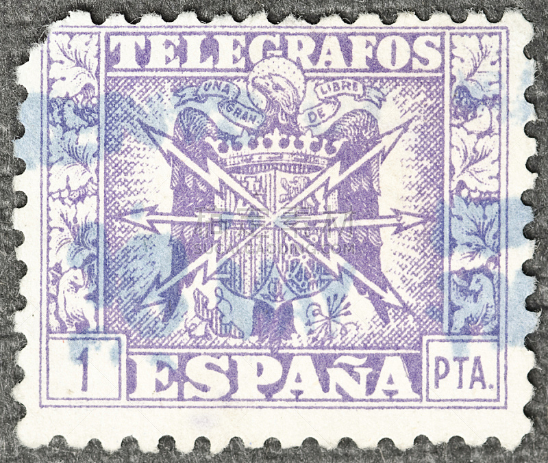 邮票,邮戳,水平画幅,无人,古老的,特写,西班牙,工业,邮件,大特写