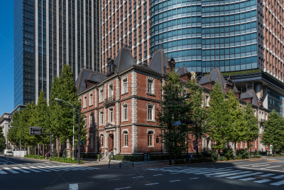 丸之内,东京,建筑外部,白昼,办公室,水平画幅,夜晚,商店,银座,都市风景