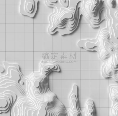 三维图形,概念,地球形,地貌,抽象,波形,复制,弯曲
