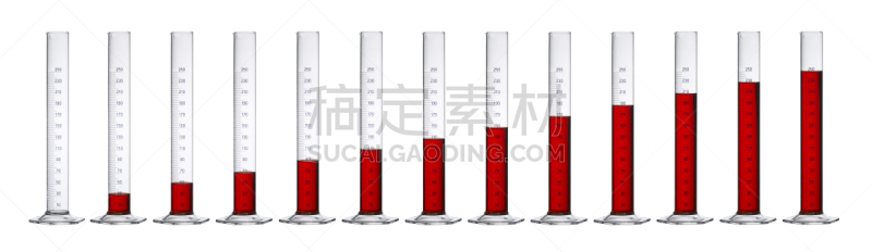 成一排,量筒,装管,科学实验,生物化学,实验室,想法,工业,白色,寓言画