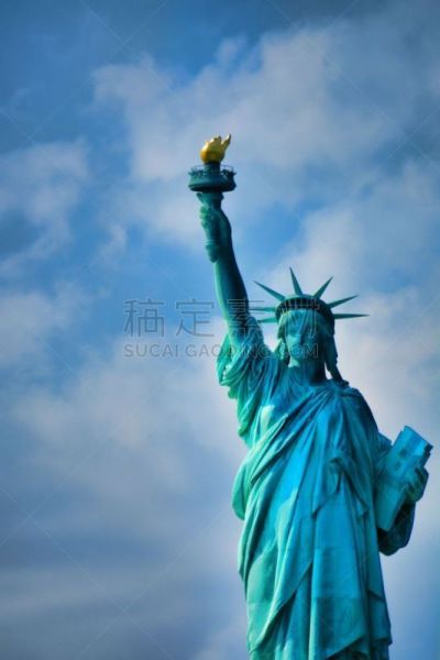 纽约,城市天际线,国际著名景点,自由,现代,著名景点,户外,天空,建筑,城市