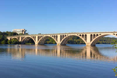 key bridge,波托马克河,华盛顿特区,水,天空,水平画幅,无人,早晨,户外,运动