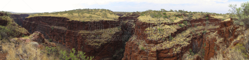 西澳大利亚,温诺峡谷,the pilbara,沟壑,水平画幅,沙子,旅行者,夏天,户外,湖