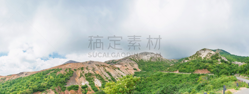 山脉,看风景,太东,万代山,福岛里,福岛市,山形县,福岛县,活火山,天空