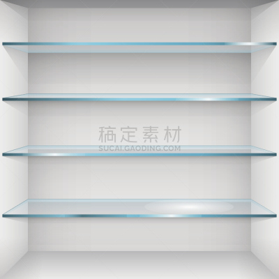 架子,墙,绘画插图,矢量,空杯子,留白,超级市场,玻璃,商店,白色