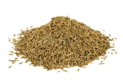 孜然,干的,种子,葛缕子籽,香菜,芳香的,水平画幅,白色背景,香料,背景分离