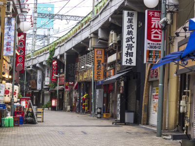 上野区,便利店,东京,日语,日文汉字,地铁站,水平画幅,无人,日本,夏天
