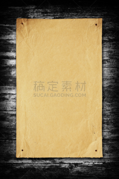 纹理效果,木制,忠告,背景,牛皮纸,空白的,垂直画幅,留白,办公用品,古老的