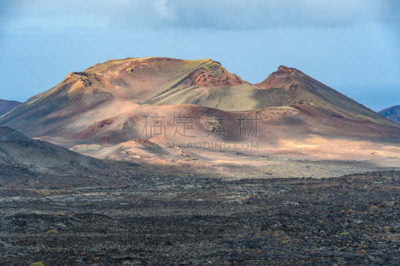 timanfaya national park,火山,兰萨罗特岛,西班牙,色彩鲜艳,国内著名景点,云,北美歌雀,沙漠,背景