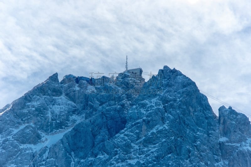 楚格峰,自然,天空,艾博湖,水平画幅,格赖瑙,蓝色,欧洲,旅行者,加米施帕腾基兴