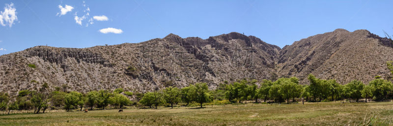 阿根廷,地形,查济,胡胡伊,山,桨叉架船,自然,天空,美国,安地斯山脉