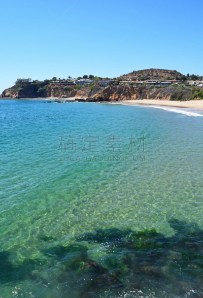 拉古纳海滩,欧芬,海湾,垂直画幅,天空,六月,无人,夏天,户外,海浪