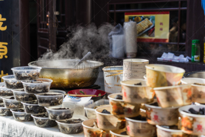 北京,街头食品,塞满了的,小圆面包,蒸菜,现代,餐馆,户外,亚洲,哈尔滨
