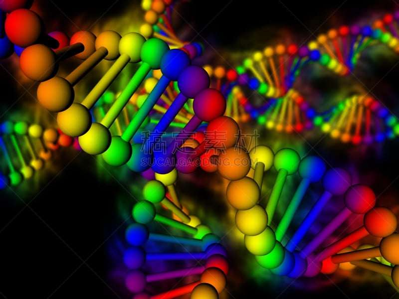 彩虹,脱氧核糖核酸,生物科技,酸,水平画幅,科学,生物学,生物化学,工程,商业金融和工业