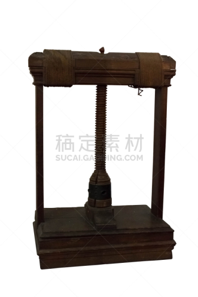 旧约书,垂直画幅,古董,重的,印刷机,符号,古老的,古典式,曲柄,过去