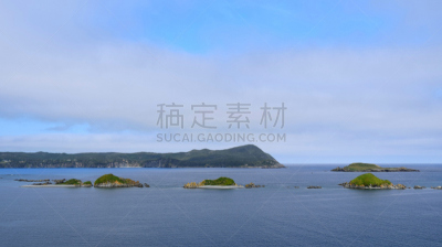 加拿大,岛,小的,动物群,自然美,海岸线,岩石,水湾,夏天,户外
