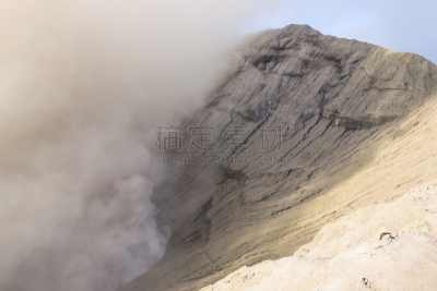 婆罗摩火山,山,火山,泗水,滕格尔火山,bromo-tengger-semeru national park,东爪哇,火山喷口,水平画幅,火山地形