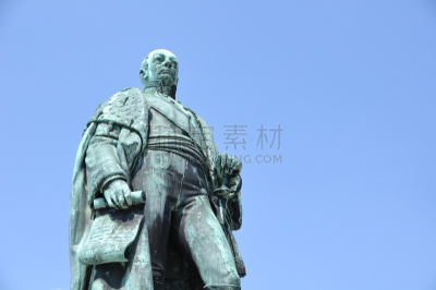 巴登,水平画幅,巴登-符腾堡州,彩色图片,雕像,卡尔斯鲁厄城堡,德国,摄影