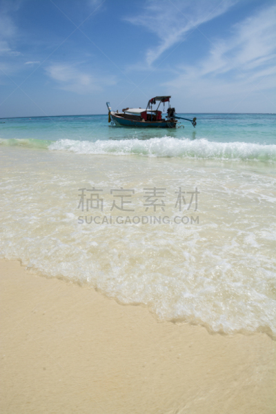 海滩,长尾船,鸡尾酒,自然,垂直画幅,水,度假胜地,旅游目的地,无人,夏天