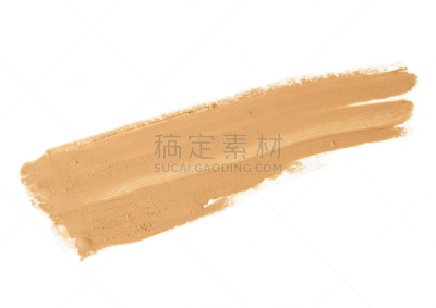 粉底,白色背景,笔触,粉饼,有污迹的,美,彩妆,水平画幅,光亮,化妆用品