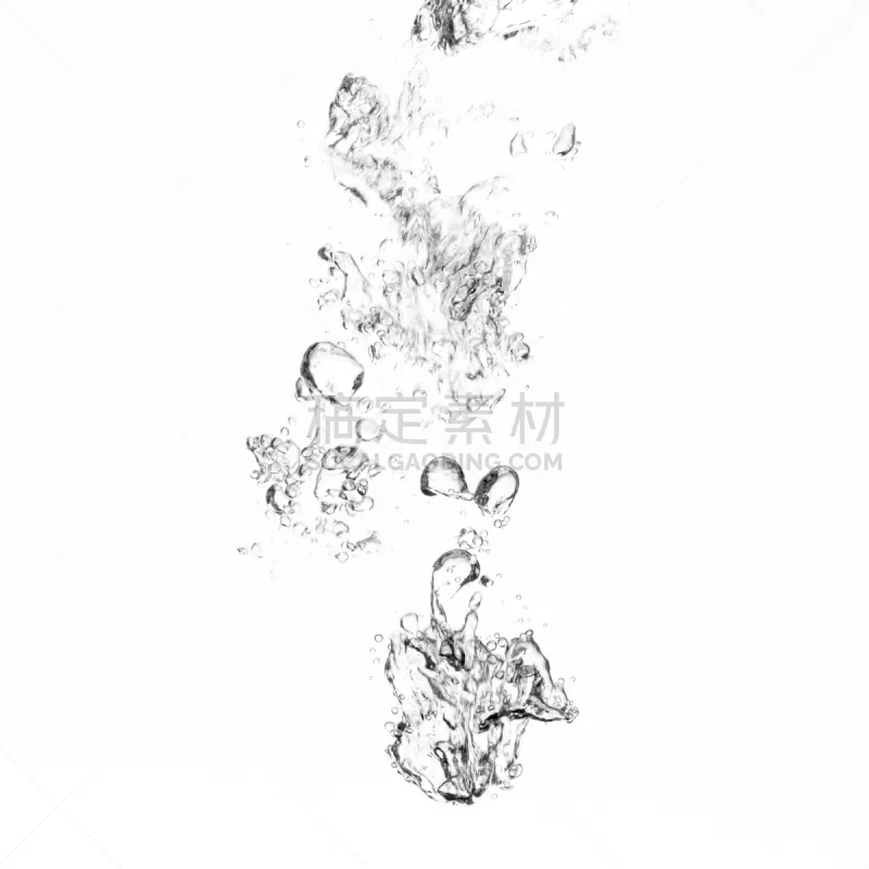 泡泡 水 白色背景 12 11 留白 风 无人 水下 湿图片素材下载 稿定素材