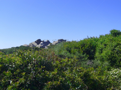 岩石,泰斯塔角,意大利,植物群,桨叉架船,地中海,花岗岩,圣特雷莎加卢拉,山谷,月亮