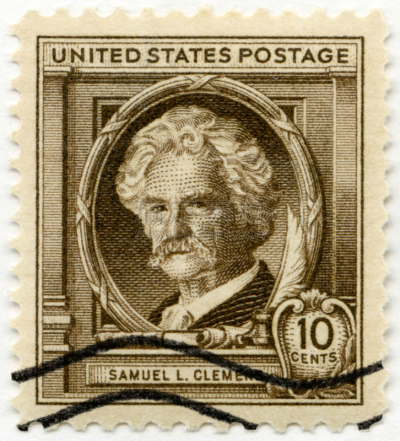朗赫,mark twain,samuel,美国,1940,穿孔的,垂直画幅,绘画插图,符号
