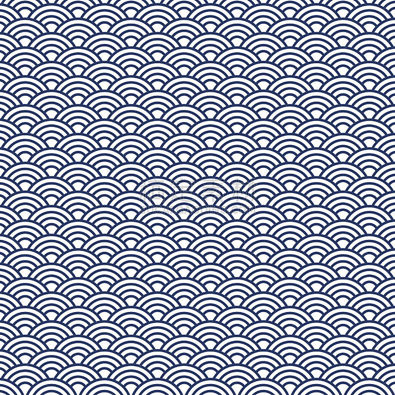 青海波 青海波图片 青海波素材下载 稿定素材